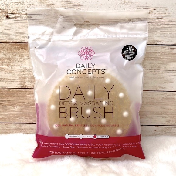 🌸DAILY CONCEPTS DETOX MASSAGE BRUSH - VIGOROUS🌸 - Picture 4 of 9